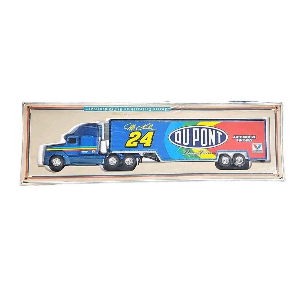 White Rose Collectible DuPont Racing Team #24 Car Transporter 1993 *MISPRINT*